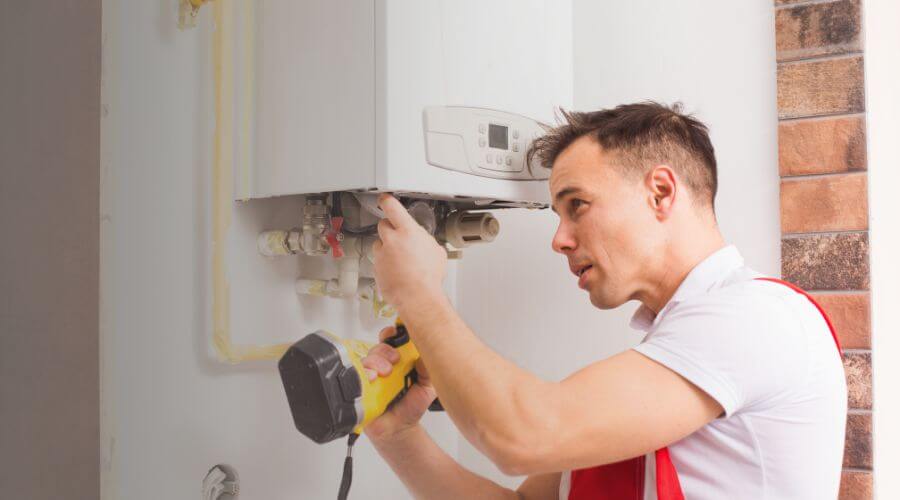 Local water heater installation in Nellis Afb, NV
